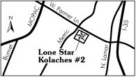 Map of Parmer Lane location